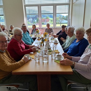 Ökumenischer Austausch der Pfarrkaffee Senioren!